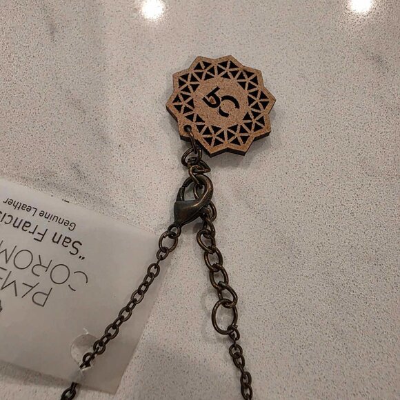 Leather Necklace - Picture 2 of 4